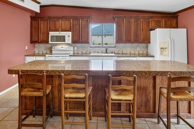 Home is located on golf course.  Open floor plan with a large on The Club At Runaway Bay in Texas - for sale on GolfHomes.com, golf home, golf lot