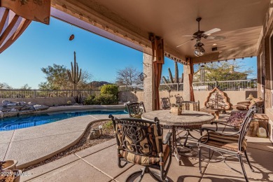 This stunning property boasts a private lot that overlooks a on Las Sendas Golf Club in Arizona - for sale on GolfHomes.com, golf home, golf lot