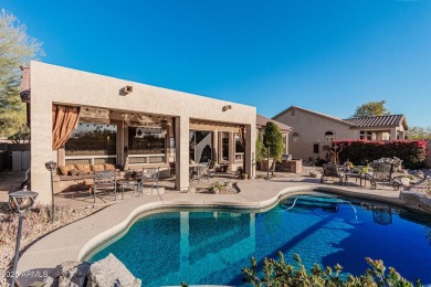 This stunning property boasts a private lot that overlooks a on Las Sendas Golf Club in Arizona - for sale on GolfHomes.com, golf home, golf lot