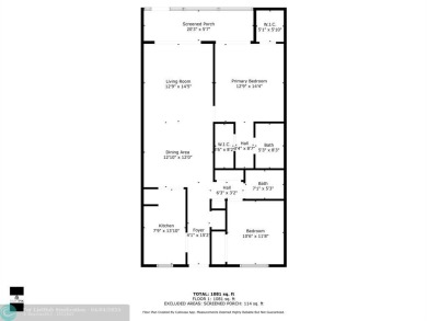 Ground floor unit fully remodeled! This is a 55+ community. 2 on Inverrary Country Club in Florida - for sale on GolfHomes.com, golf home, golf lot