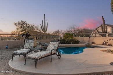 This stunning property boasts a private lot that overlooks a on Las Sendas Golf Club in Arizona - for sale on GolfHomes.com, golf home, golf lot