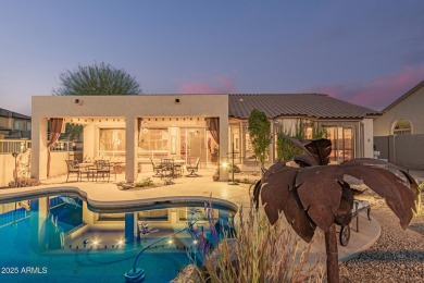 This stunning property boasts a private lot that overlooks a on Las Sendas Golf Club in Arizona - for sale on GolfHomes.com, golf home, golf lot