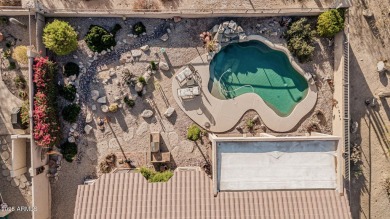 This stunning property boasts a private lot that overlooks a on Las Sendas Golf Club in Arizona - for sale on GolfHomes.com, golf home, golf lot