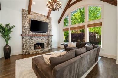Tucked into a quiet cul-de-sac street within one of Suwanee's on Laurel Springs Golf Club in Georgia - for sale on GolfHomes.com, golf home, golf lot