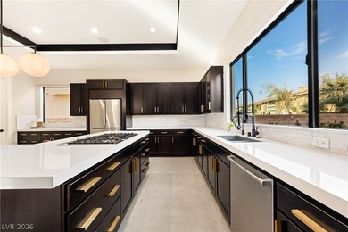 62 Grey Feather is a striking modern residence located within on Bears Best Las Vegas Golf Club in Nevada - for sale on GolfHomes.com, golf home, golf lot