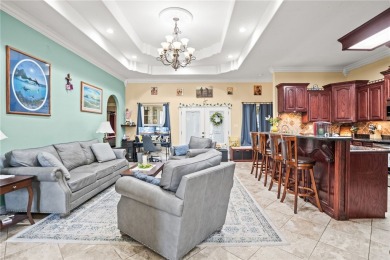 Stunning 4 bedroom 2 bath house features 12' ceilings over-sized on L.E. Ramey Golf Course in Texas - for sale on GolfHomes.com, golf home, golf lot