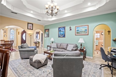 Stunning 4 bedroom 2 bath house features 12' ceilings over-sized on L.E. Ramey Golf Course in Texas - for sale on GolfHomes.com, golf home, golf lot