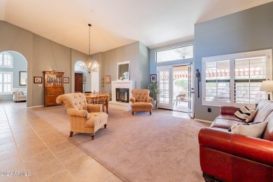 This beautifully updated single story home with Pebbletech pool on Arrowhead Country Club in Arizona - for sale on GolfHomes.com, golf home, golf lot