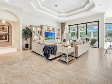 This stunning home, built by Harbourside Custom Homes and on Tuscany Reserve in Florida - for sale on GolfHomes.com, golf home, golf lot