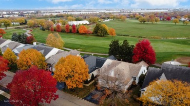 Stunning golf course views from this popular expanded greenbriar on The Links at Carillon in Illinois - for sale on GolfHomes.com, golf home, golf lot