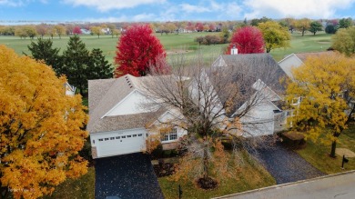 Stunning golf course views from this popular expanded greenbriar on The Links at Carillon in Illinois - for sale on GolfHomes.com, golf home, golf lot