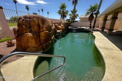 Spacious golf course home on the fairway with pool and spa on London Bridge Golf Course in Arizona - for sale on GolfHomes.com, golf home, golf lot