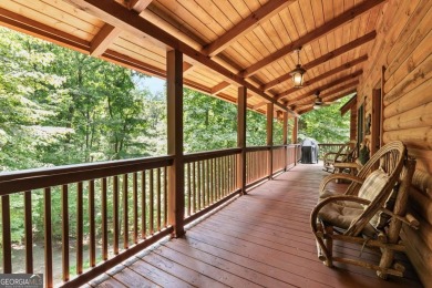 Mountain chalet with views of Sharptop Mountain in the Amenity on Bent Tree Golf Course in Georgia - for sale on GolfHomes.com, golf home, golf lot