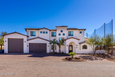 Discover unparalleled luxury in this one-of-a-kind custom-built on London Bridge Golf Course in Arizona - for sale on GolfHomes.com, golf home, golf lot