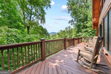Mountain chalet with views of Sharptop Mountain in the Amenity on Bent Tree Golf Course in Georgia - for sale on GolfHomes.com, golf home, golf lot