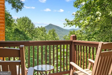Mountain chalet with views of Sharptop Mountain in the Amenity on Bent Tree Golf Course in Georgia - for sale on GolfHomes.com, golf home, golf lot