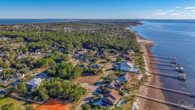 WATERVIEW - CORNER LOT ALERT! Build Your Dream Home in the heart on Tiger Point Golf and Country Club in Florida - for sale on GolfHomes.com, golf home, golf lot