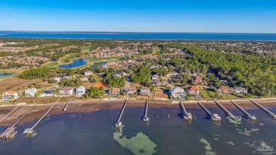 WATERVIEW - CORNER LOT ALERT! Build Your Dream Home in the heart on Tiger Point Golf and Country Club in Florida - for sale on GolfHomes.com, golf home, golf lot