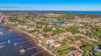 WATERVIEW - CORNER LOT ALERT! Build Your Dream Home in the heart on Tiger Point Golf and Country Club in Florida - for sale on GolfHomes.com, golf home, golf lot