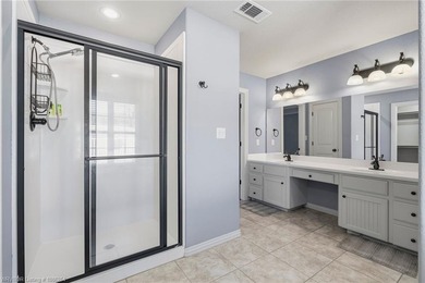 This beautifully updated Alma home offers a refined blend of on Eagle Crest Golf Course in Arkansas - for sale on GolfHomes.com, golf home, golf lot