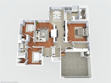 This beautifully updated Alma home offers a refined blend of on Eagle Crest Golf Course in Arkansas - for sale on GolfHomes.com, golf home, golf lot