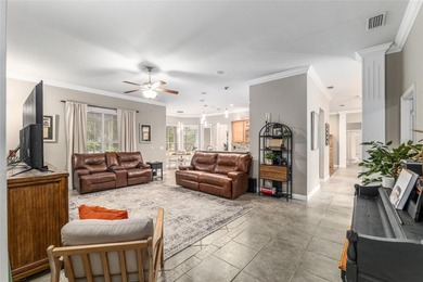 This stunning former builder's model home by Robinshore is on Haile Plantation Golf and Country Club in Florida - for sale on GolfHomes.com, golf home, golf lot