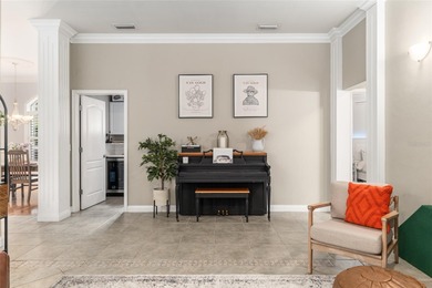 This stunning former builder's model home by Robinshore is on Haile Plantation Golf and Country Club in Florida - for sale on GolfHomes.com, golf home, golf lot