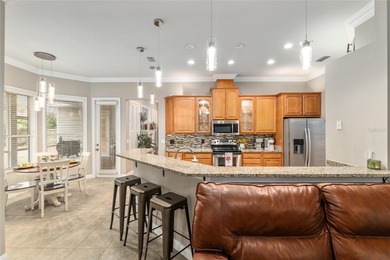 This stunning former builder's model home by Robinshore is on Haile Plantation Golf and Country Club in Florida - for sale on GolfHomes.com, golf home, golf lot