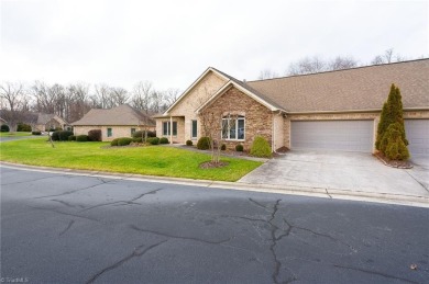 Welcome to this hard to find ONE LEVEL Brick Luxury Stone on Jamestown Park Golf Course in North Carolina - for sale on GolfHomes.com, golf home, golf lot