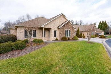 Welcome to this hard to find ONE LEVEL Brick Luxury Stone on Jamestown Park Golf Course in North Carolina - for sale on GolfHomes.com, golf home, golf lot