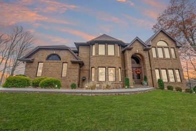 Sheathed in an exquisite brick exterior, this luxurious custom on Lakeview Golf Resort and Spa - Lakeview in West Virginia - for sale on GolfHomes.com, golf home, golf lot