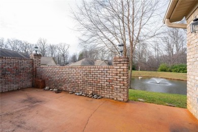 Welcome to this hard to find ONE LEVEL Brick Luxury Stone on Jamestown Park Golf Course in North Carolina - for sale on GolfHomes.com, golf home, golf lot