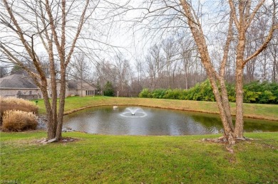 Welcome to this hard to find ONE LEVEL Brick Luxury Stone on Jamestown Park Golf Course in North Carolina - for sale on GolfHomes.com, golf home, golf lot