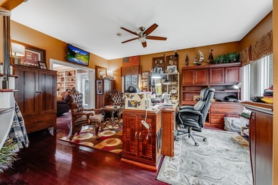 Sheathed in an exquisite brick exterior, this luxurious custom on Lakeview Golf Resort and Spa - Lakeview in West Virginia - for sale on GolfHomes.com, golf home, golf lot