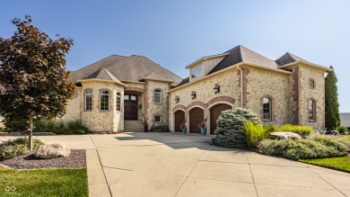 Old world charm meets modern luxury on the 2nd fairway of on Stony Creek Golf Club in Indiana - for sale on GolfHomes.com, golf home, golf lot