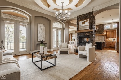 Old world charm meets modern luxury on the 2nd fairway of on Stony Creek Golf Club in Indiana - for sale on GolfHomes.com, golf home, golf lot