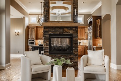 Old world charm meets modern luxury on the 2nd fairway of on Stony Creek Golf Club in Indiana - for sale on GolfHomes.com, golf home, golf lot