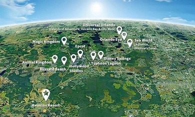 This lot is located in Reunion Resort, the most sought after on Reunion Resort Golf Course in Florida - for sale on GolfHomes.com, golf home, golf lot