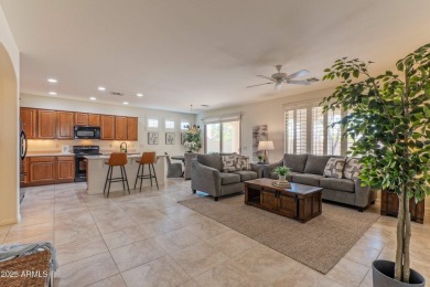 Open concept Riva floor plan on a private lot is located only a on Tuscany Falls At Pebble Creek in Arizona - for sale on GolfHomes.com, golf home, golf lot