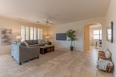 Open concept Riva floor plan on a private lot is located only a on Tuscany Falls At Pebble Creek in Arizona - for sale on GolfHomes.com, golf home, golf lot