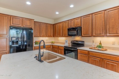 Open concept Riva floor plan on a private lot is located only a on Tuscany Falls At Pebble Creek in Arizona - for sale on GolfHomes.com, golf home, golf lot