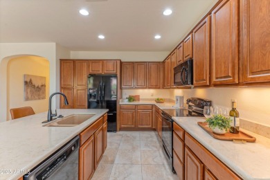 Open concept Riva floor plan on a private lot is located only a on Tuscany Falls At Pebble Creek in Arizona - for sale on GolfHomes.com, golf home, golf lot