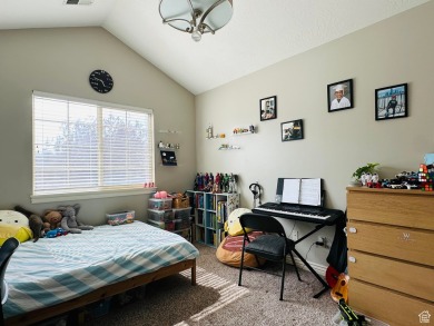 Located in a serene gated community, this beautifully designed on Mulligans Golf and Game in Utah - for sale on GolfHomes.com, golf home, golf lot