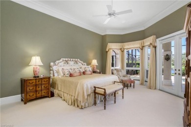 Built to the highest standards, this light-filled custom home is on Bentley Village Golf Course in Florida - for sale on GolfHomes.com, golf home, golf lot