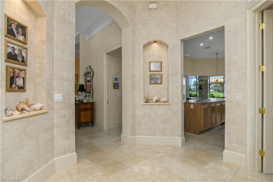 Built to the highest standards, this light-filled custom home is on Bentley Village Golf Course in Florida - for sale on GolfHomes.com, golf home, golf lot