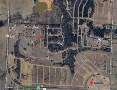 The perfect corner lot to build a big beautiful dream home! With on Rock Creek Golf Club in Texas - for sale on GolfHomes.com, golf home, golf lot
