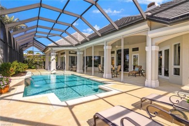 Built to the highest standards, this light-filled custom home is on Bentley Village Golf Course in Florida - for sale on GolfHomes.com, golf home, golf lot