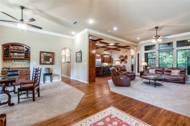 Welcome to this stunning custom-built home by Cashion Custom on Rock Creek Golf Club in Texas - for sale on GolfHomes.com, golf home, golf lot