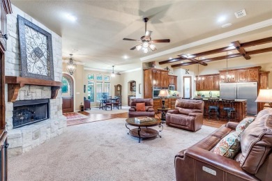 Welcome to this stunning custom-built home by Cashion Custom on Rock Creek Golf Club in Texas - for sale on GolfHomes.com, golf home, golf lot