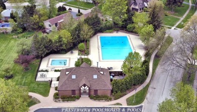 Stunning, impeccable Saloga built ranch with a spectacular on Bliss Creek Golf Club in Illinois - for sale on GolfHomes.com, golf home, golf lot